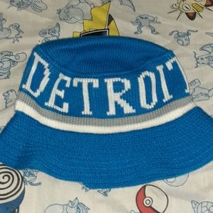 New Detroit Bucket Acrylic Hat Cap Vintage 90s